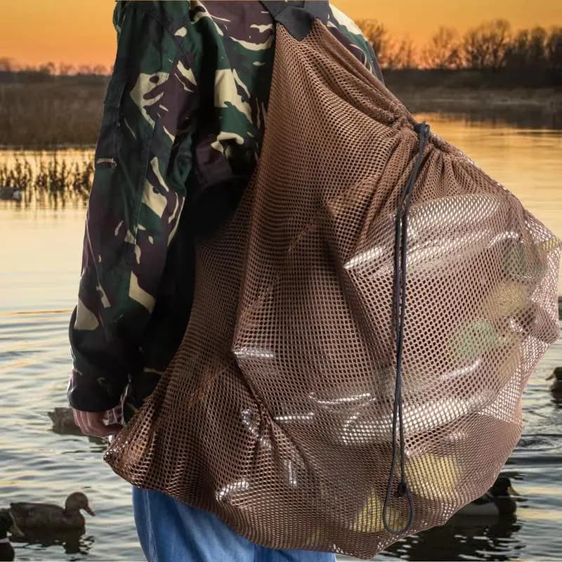 Sac léger pour leurres de canard avec sangles ajustables - équipement de chasse portable pour sac à dos