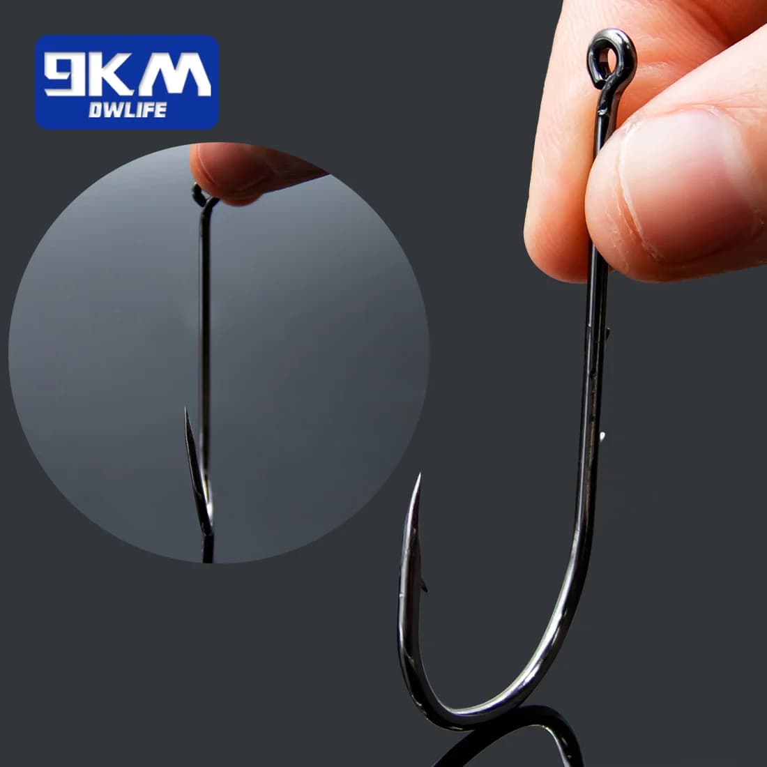 Hameçons baitholder pour pêche en mer, 25 pièces avec tige longue et bec pour appâts naturels