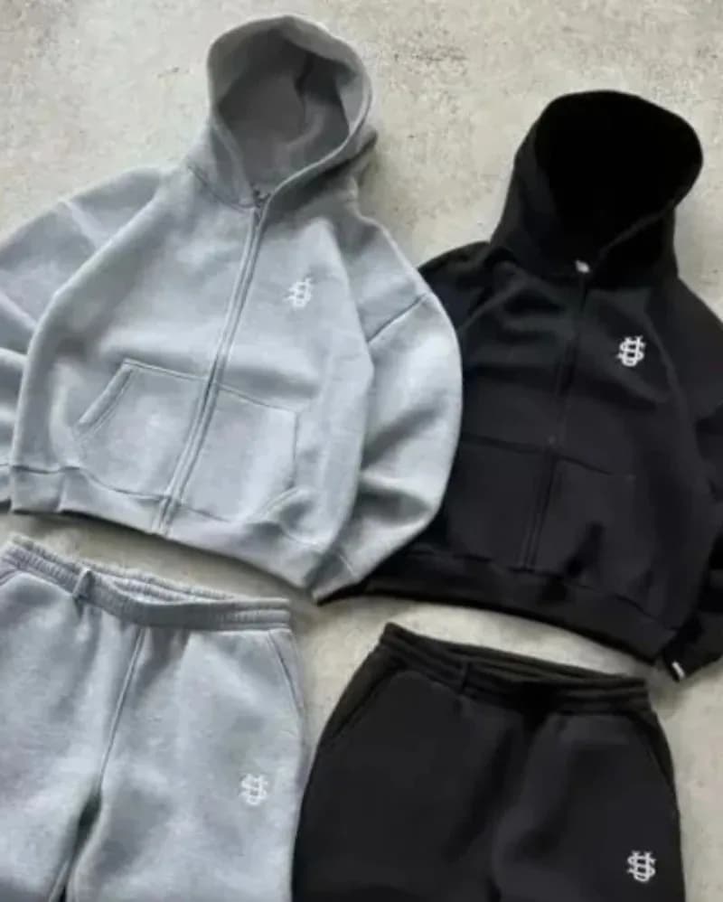 Veste couple logo dollar américain - Doudoune coton fashion personnalisée automne hiver