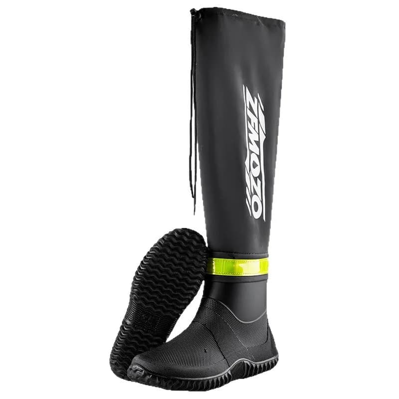 Bottes pluie homme mode imperméables pêche randonnée confortables genou tendance
