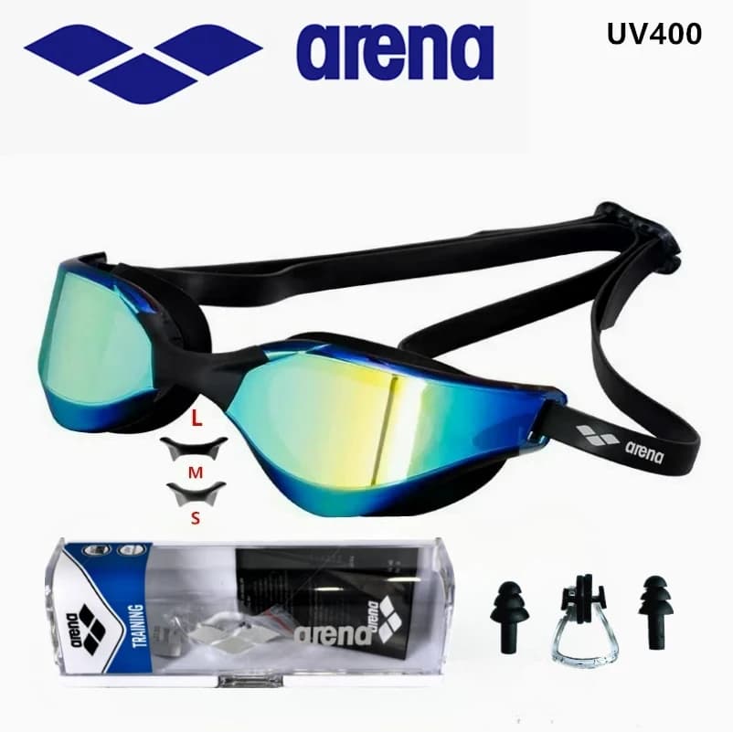 ARENA lunettes de compétition natation professionnelles étanches anti-buée HD UV400 entraînement