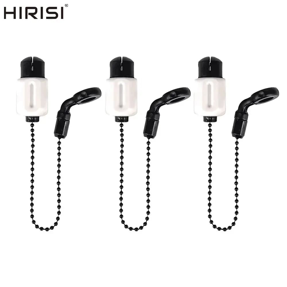 Indicateur de touche Swinger Hirisi avec chaîne en laiton - Bobbins pour alarmes de pêche à la carpe B2029