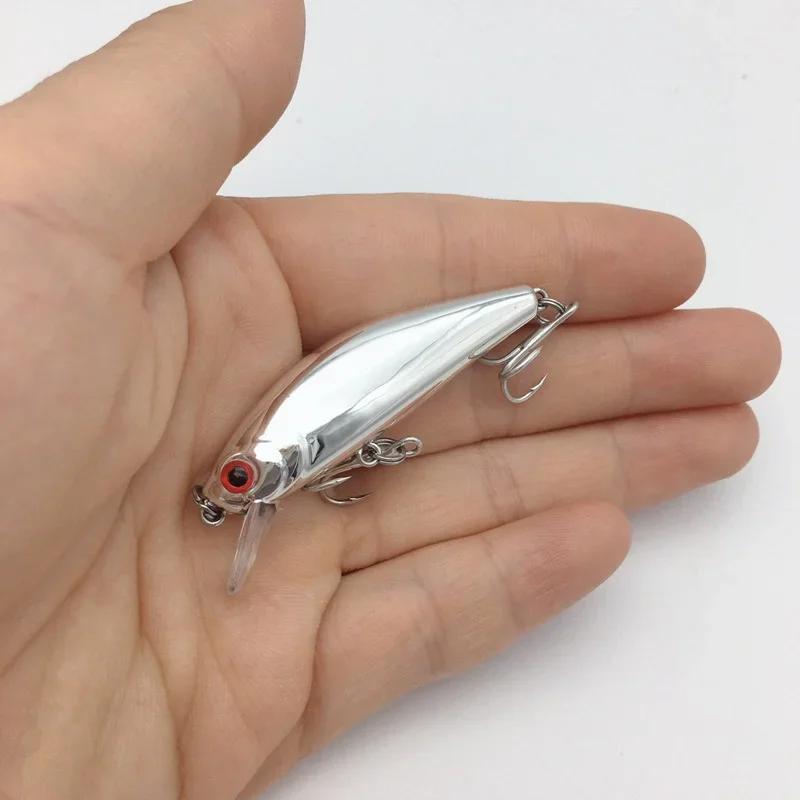 Leurre minnow laser 5.5cm 6.5g sinking wobble jerkbait crank pêche bass eau douce salée