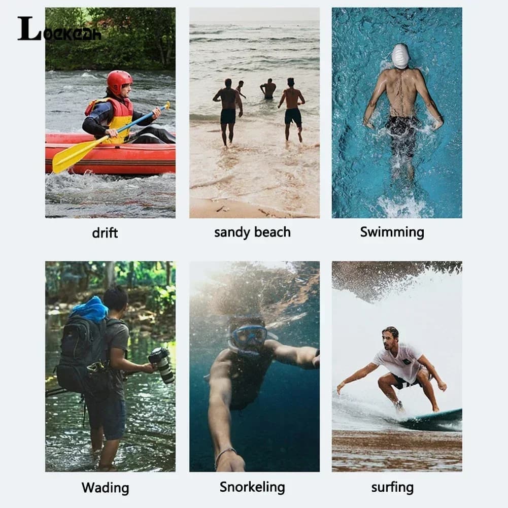 Chaussures aquatiques Loekeah homme femme pour pêche, plage et randonnée - Chaussures barefoot rapide séchage