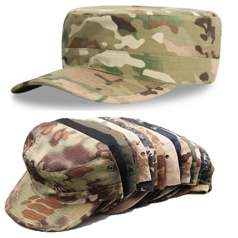 Casquette camouflage tactique fitted pêche chasse multicam atacs cap militaire