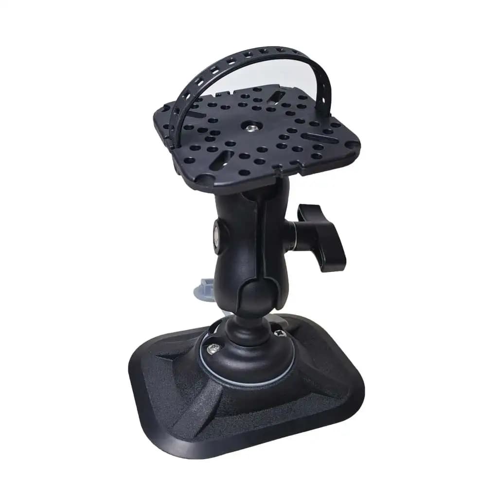 Support GPS et sondeur pour bateau gonflable - Kit de montage avec base à boule pour kayak