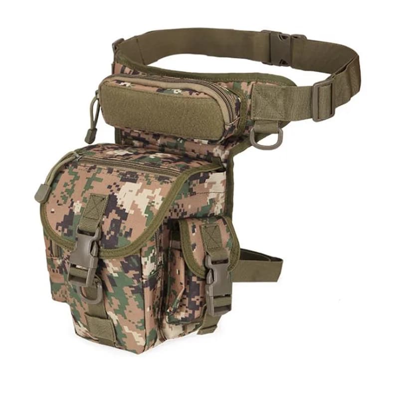 Sac cuisse étanche tactique - Pochette pratique pour pêche avec accès rapide accessoires