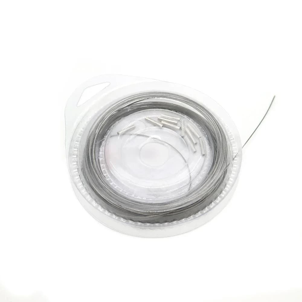 Ligne leader en acier tressé 7 brins anti-corrosion 10m pour pêche au leurre et jigging