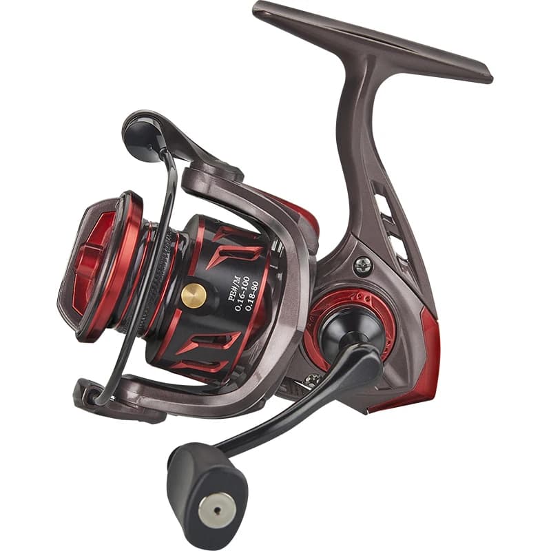 Moulinet spinning innovant résistant à l'eau DEUKIO 4.5kg drag - ratio 5.2:1 pour pêche eau douce