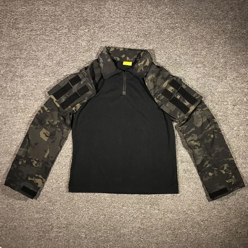 Chemise randonnée G3 tactique chasse uniforme sport style camouflage bleu ghille dessus pêche leurre