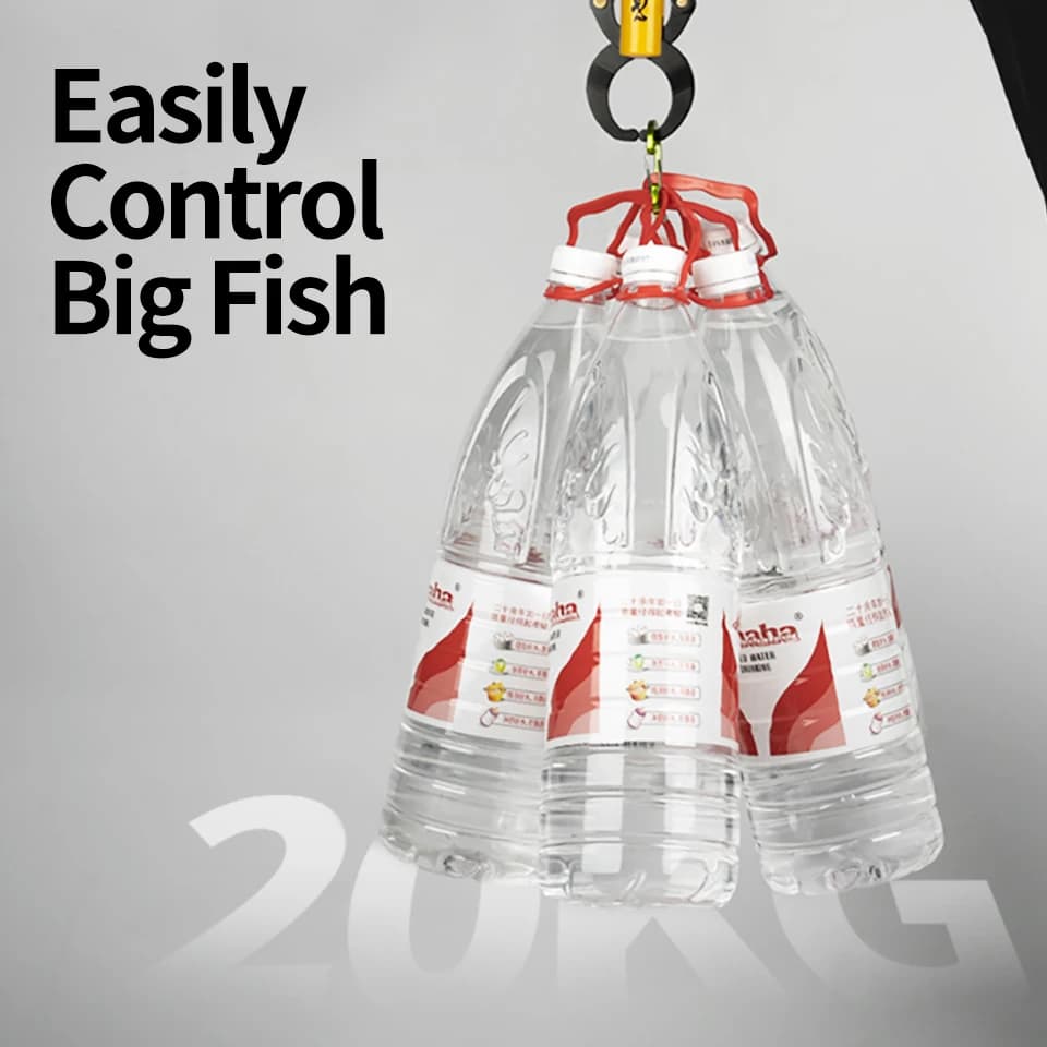 Pince de contrôle et pesée pour poissons LINNHUE - Gripper pêche avec système de verrouillage