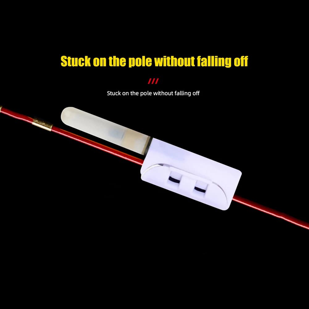 Lampe électronique portable pour canne - Indicateur de touche étanche sticks lumineux pêche nuit