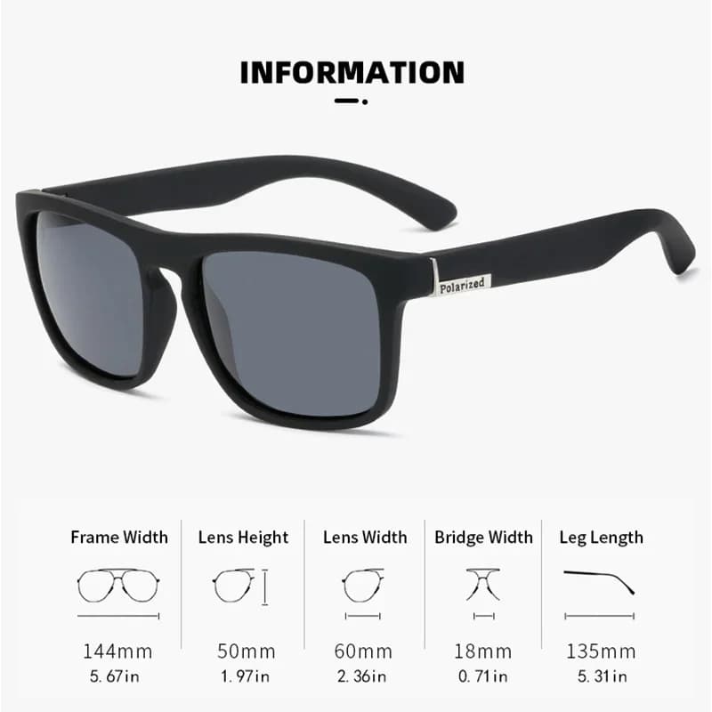 Lunettes de pêche vintage polarisées luxe anti-éblouissement - style rétro conduite