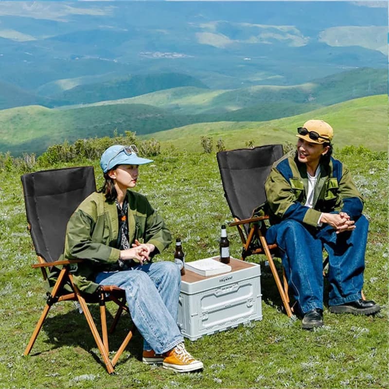 Chaise relax pliante portable 4 positions inclinables pour plage bureau sieste pêche camping