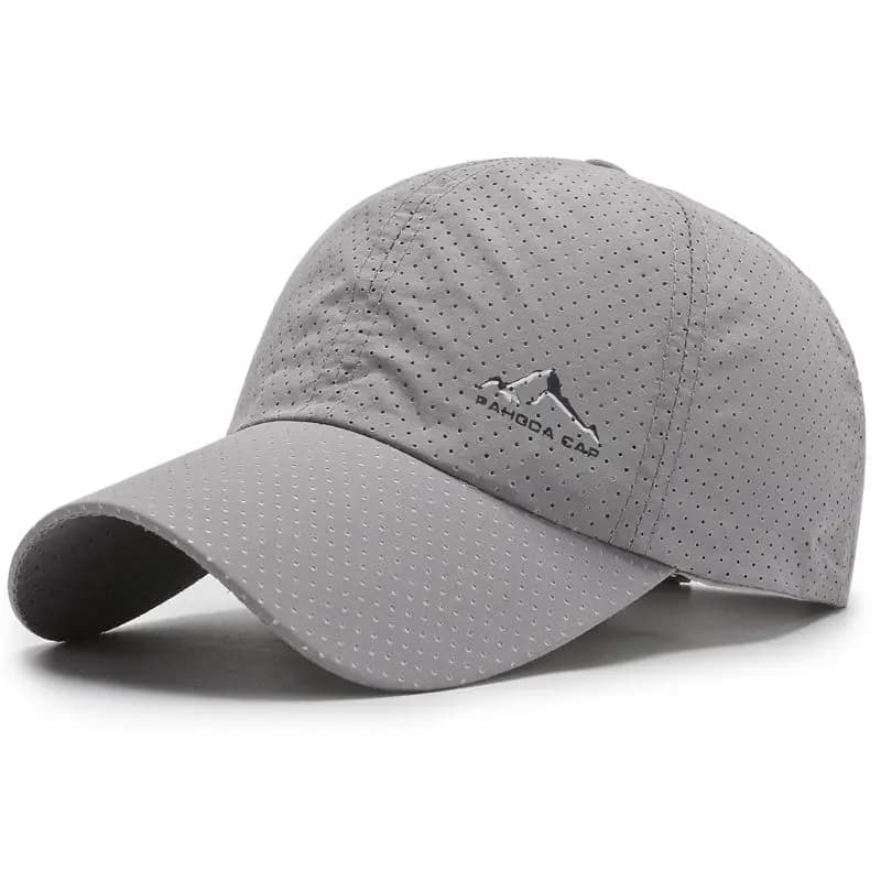 Casquette baseball maille ultra respirante séchage rapide pêche été aventure outdoor