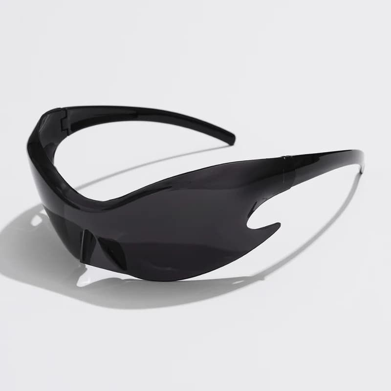 Lunettes de pêche luxe punk unisexe - Style one piece - Vélo hip hop UV400