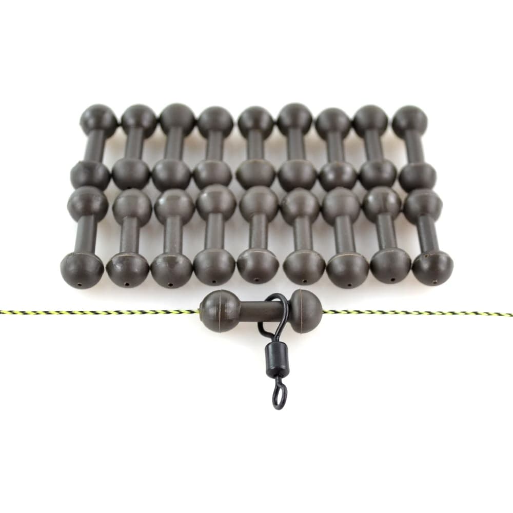 20 perles pour montage chod rig hélicoptère Hirisi - Accessoires de terminal tackle pour pêche carpe