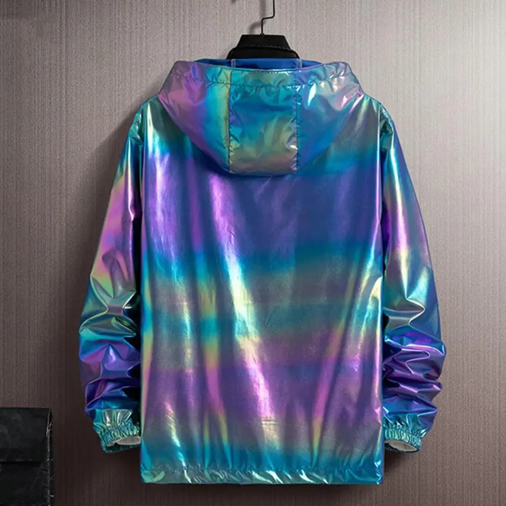 Veste coupe-vent colorée printemps automne homme - Veste légère anti-UV pêche urbaine style streetwear