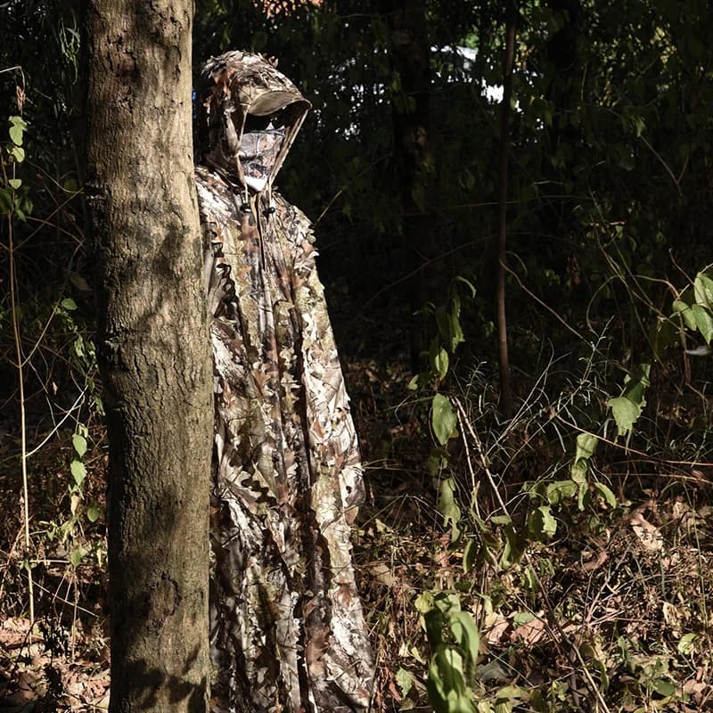 Veste champ équipement observation oiseaux Ghillie - tenue camouflage chasse pêche tactique homme