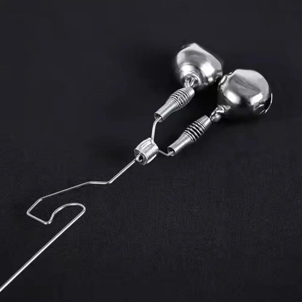 Alarme de touche anti-corrosion en acier inoxydable pour pêche à la carpe - détecteur de touches durable