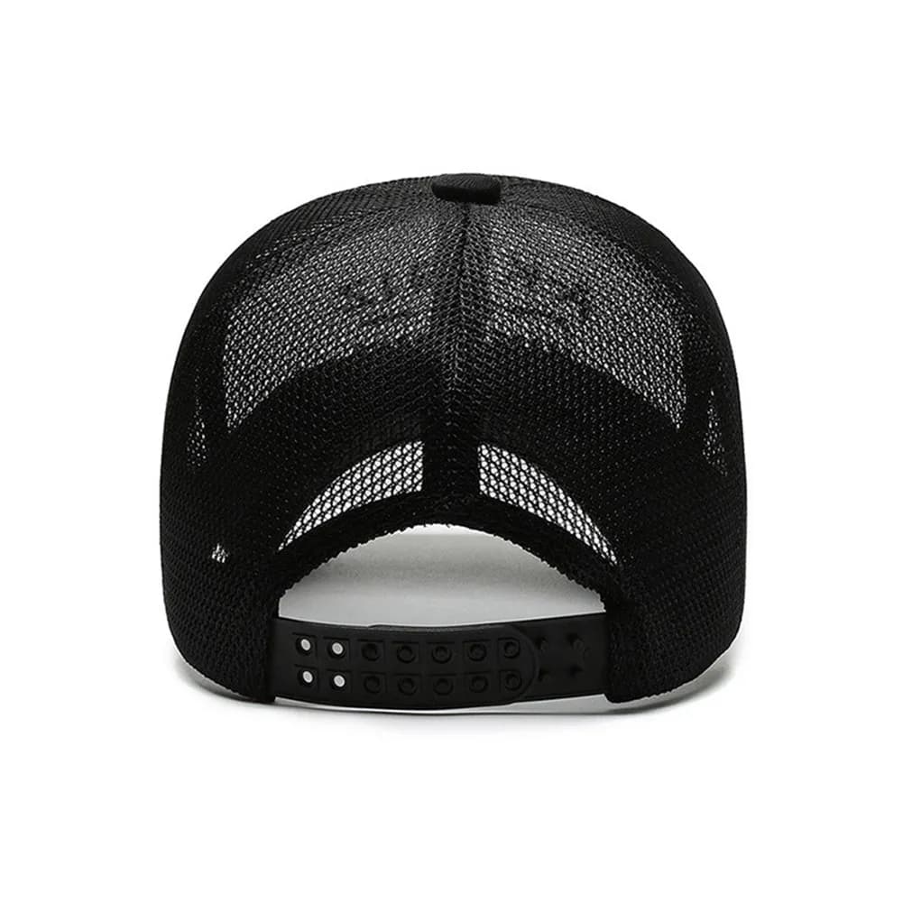 Casquette mesh protection UV pêche été - Chapeau camping randonnée respirant unisexe