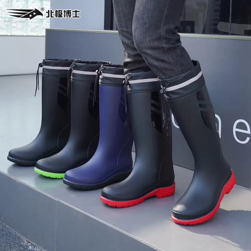 Chaussures aquatiques homme hautes imperméables antidérapantes pour pêche lavage auto style allemand