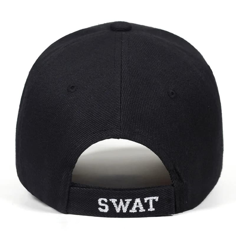 Casquette tactique SWAT Eagle brodée - Modèle militaire pour pêche et activités outdoor