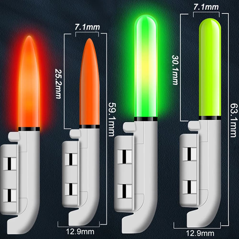 Détecteur double cloche lumineux USB CR425 - kit pêche nuit avec batterie 3.6V rechargeable