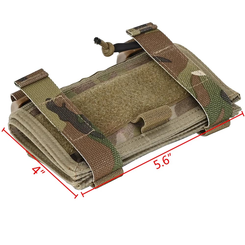 Pochette carte bras tactique - Rangement téléphone et accessoires pêche