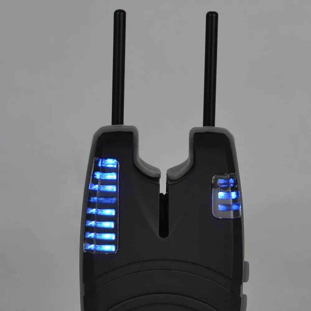 Hirisi 2 pièces alarme touche carpe étanche LED bleu indicateur morsure accessoires pêche nocturne