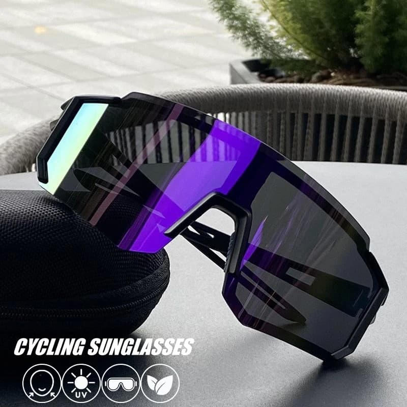Lunettes de sport design fashion pour vélo montagne pêche ski hommes femmes protection UV400 anti-vent
