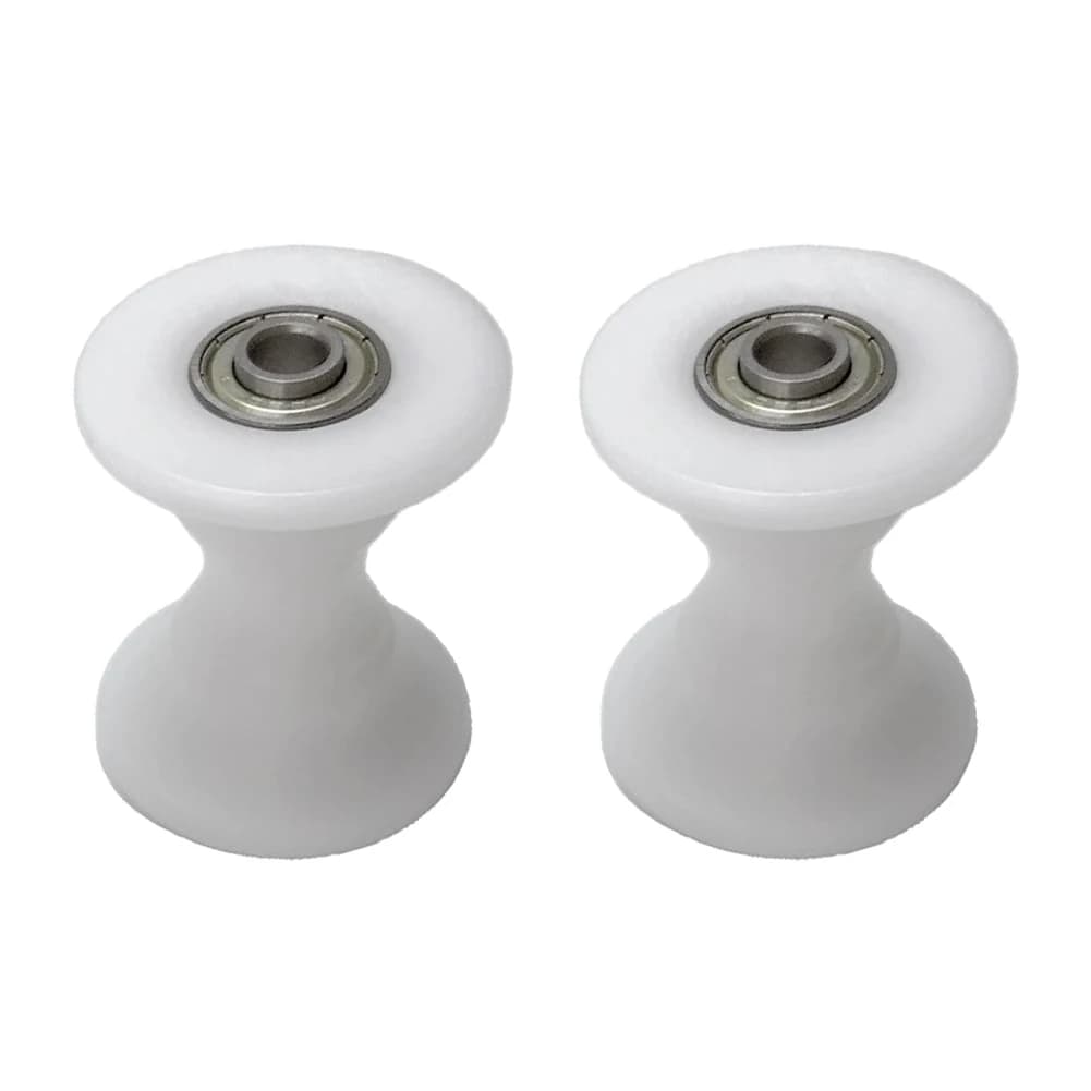 Roulements silencieux pour rameur - 2/4PCS poulies pour tube elliptique 50x25mm - Pièces de rechange