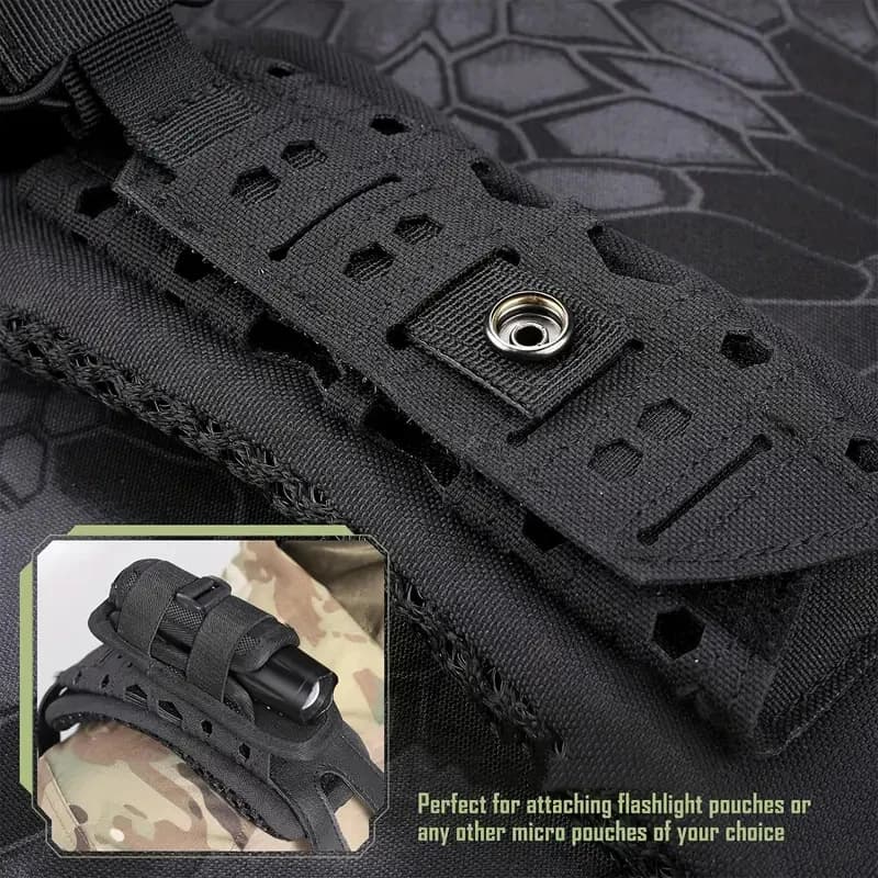 Coussin d'épaule tactique respirant anti-dérapant pour fusil de chasse et pêche sportive