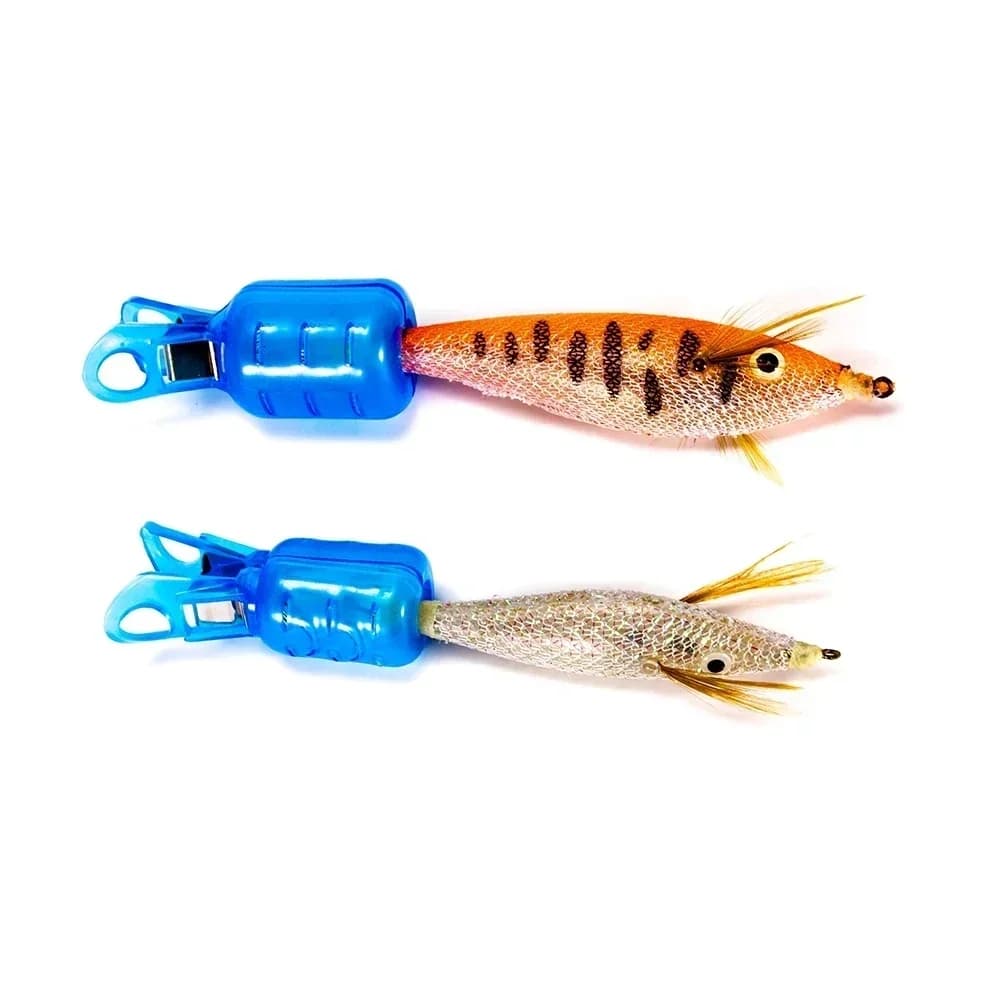 10 protège-hameçons en ABS pour leurres de pêche à l'encornet, tailles S et L, accessoire sécurité