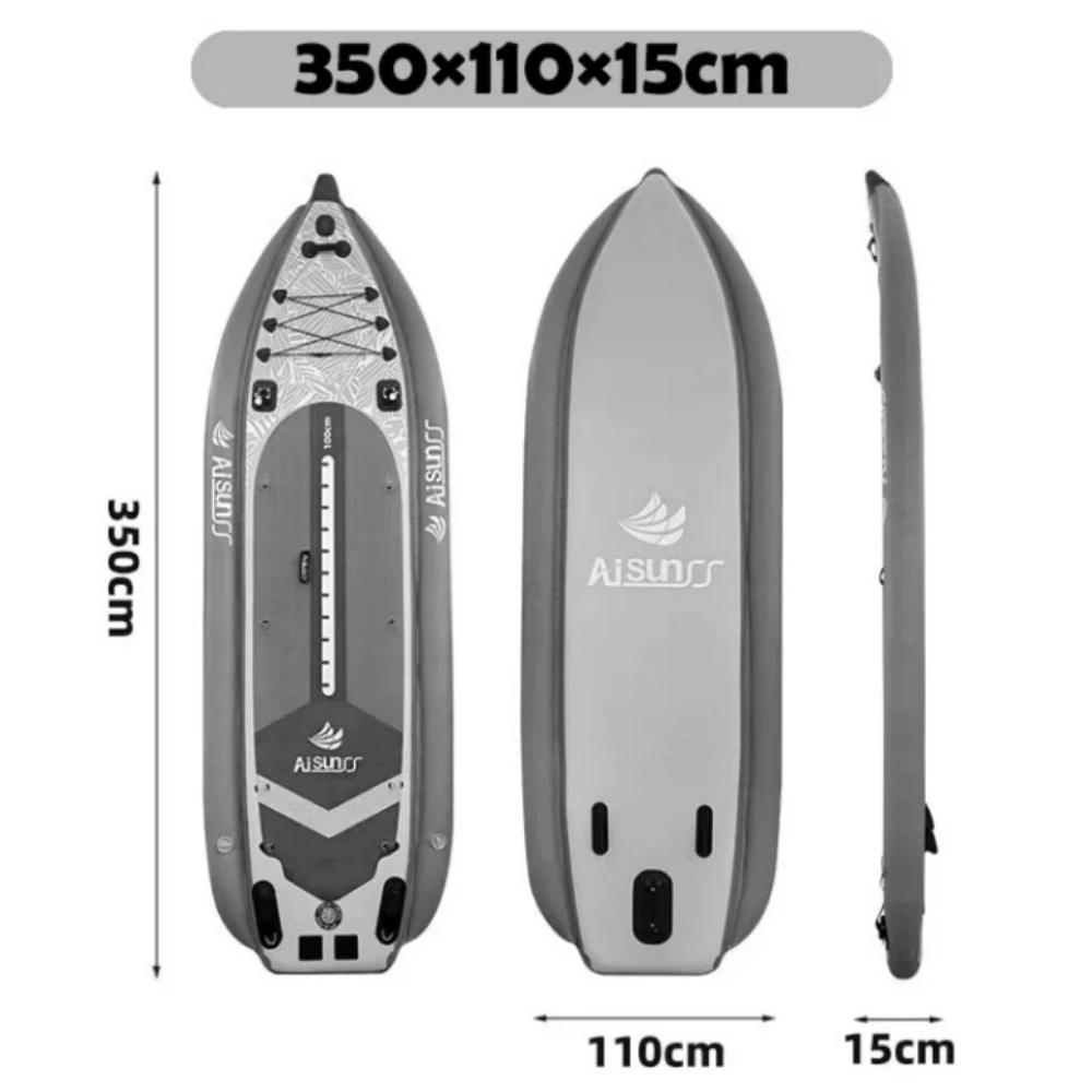 Bateau de pêche gonflable PVC en vente - Kayak gonflable personnalisable OEM pour pêcheurs