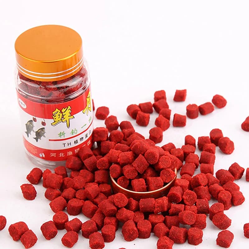 Appât Fish Bait Fort Attracteur pour Gardon Brème Carpe Tilapia Cyprin Doré Boules Particules