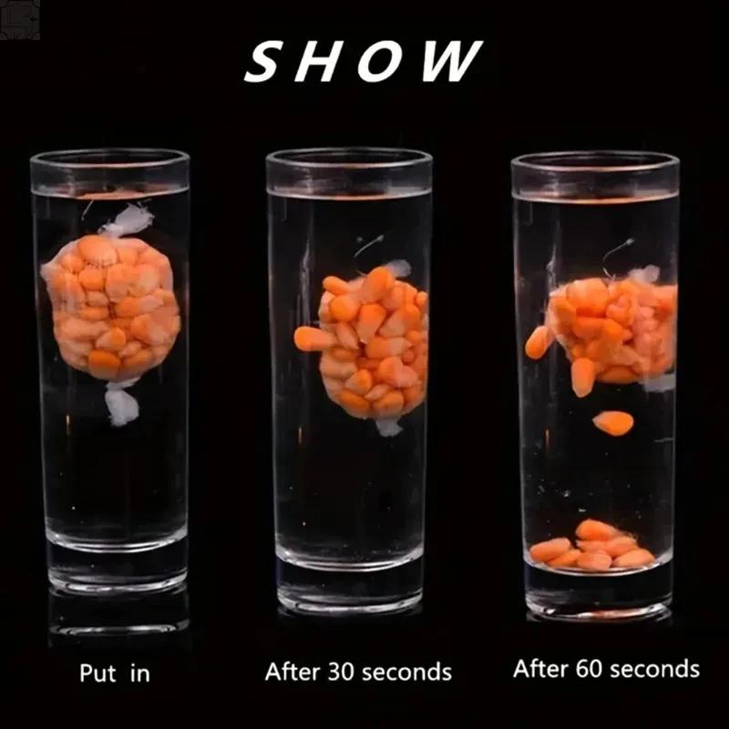 Nid de pêche soluble 5M pour carpe avec filet 18 à 44MM, accessoires feeder écologiques pêche européenne