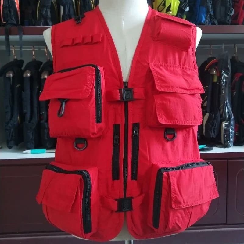 Veste de pêche sportive 2026 respirante à séchage rapide avec multiples poches pour l'été