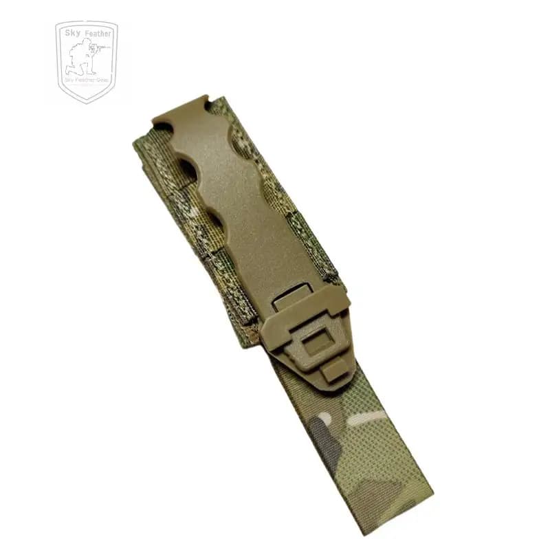 Drapeau hit camouflage multi-terrain pour paintball - Indicateur tactique MOLLE pour pêche
