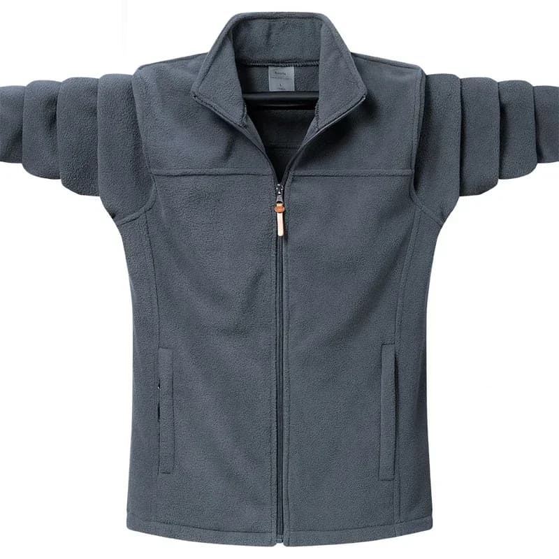 Veste grande taille pêche 6XL à 8XL - Vêtement confortable pour pêcheurs aux mensurations spécifiques