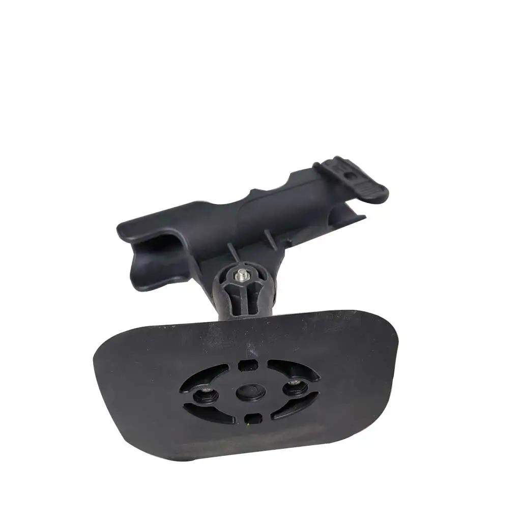 Support de canne à pêche PVC pour bateau gonflable - Fixation réglable pour kayak et raft
