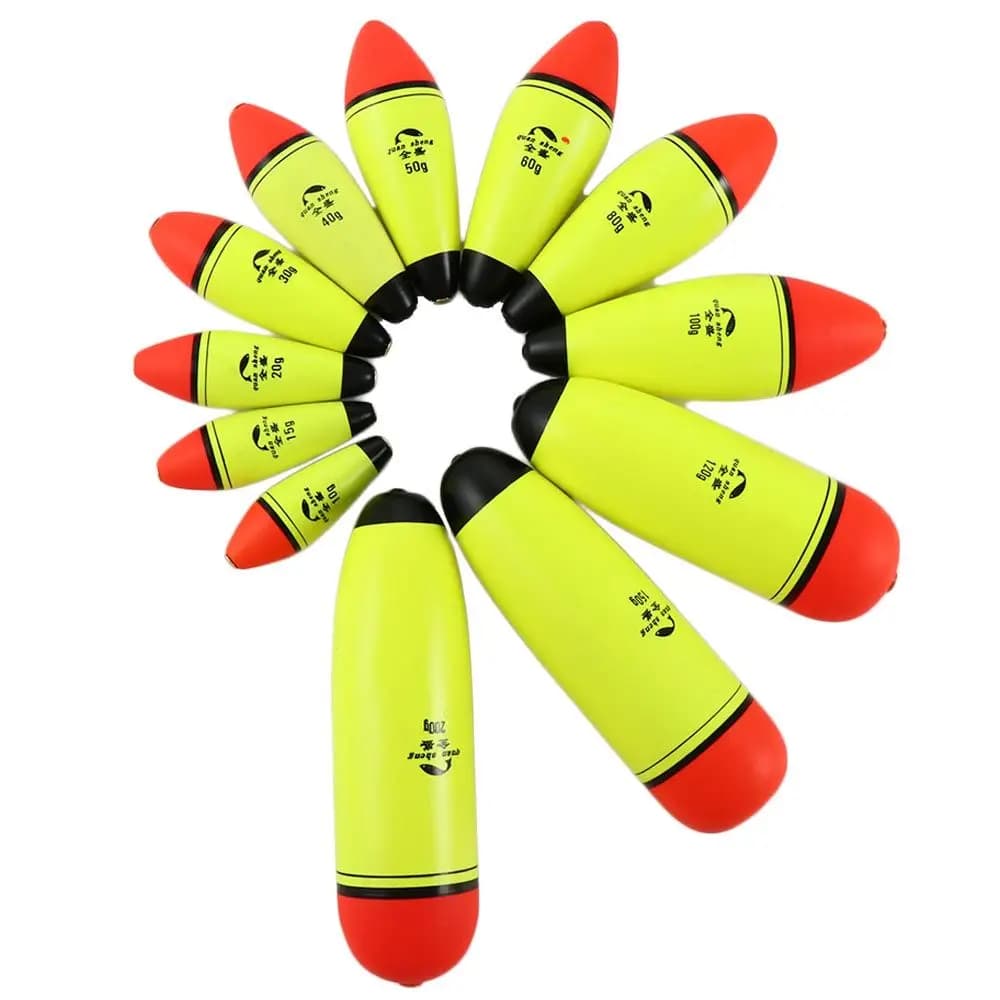 Flotteur pêche EVA élastique 8g-200g pour pêche rock - Buoyancy flottabilité ajustable