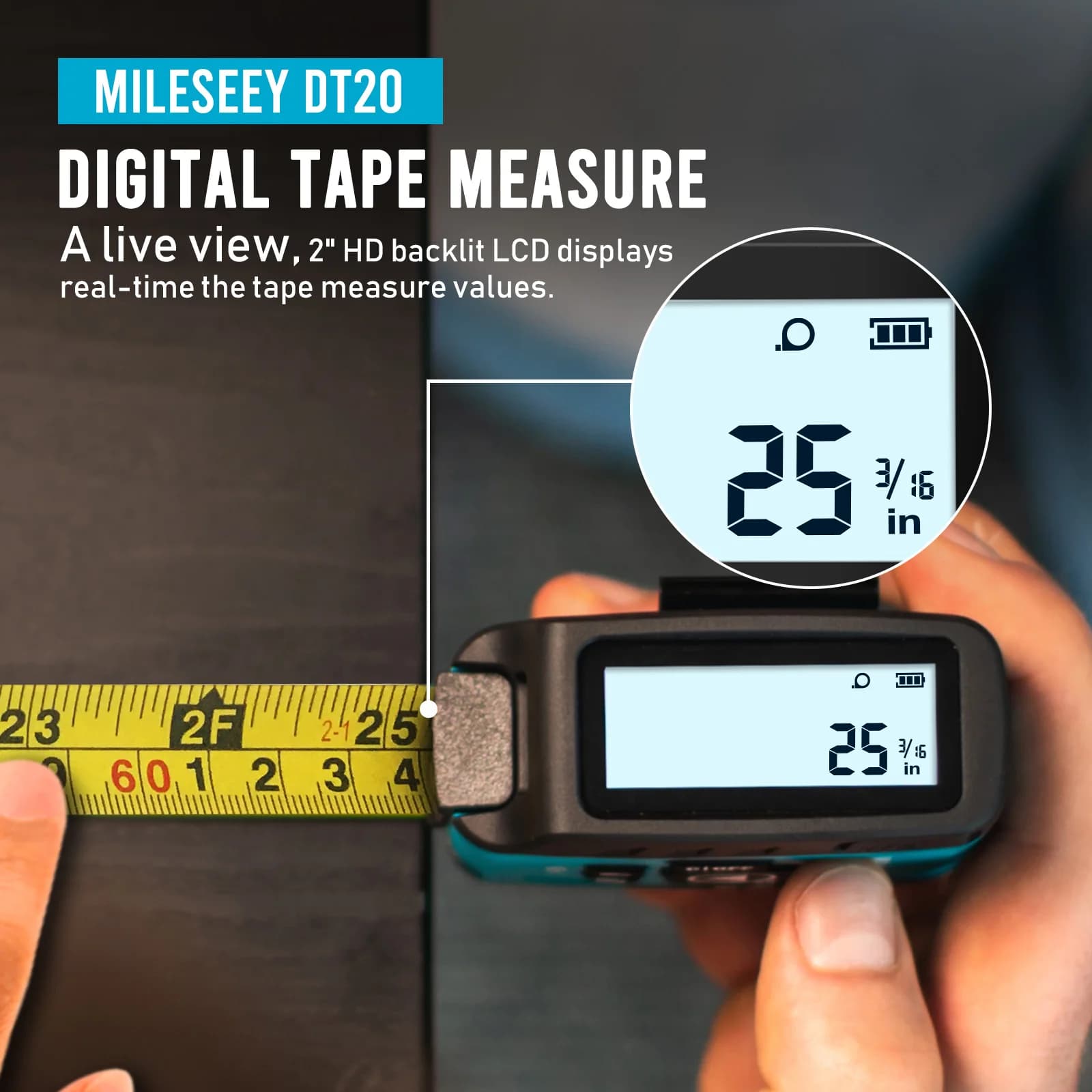 Télémètre laser Mileseey portable haute précision - Outil digital pour pêche technique