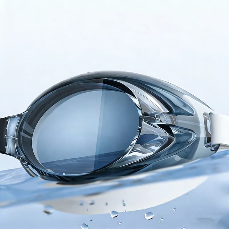 Lunettes de natation adulte vision HD étanches anti-buée unisexe pour natation loisir et entraînement