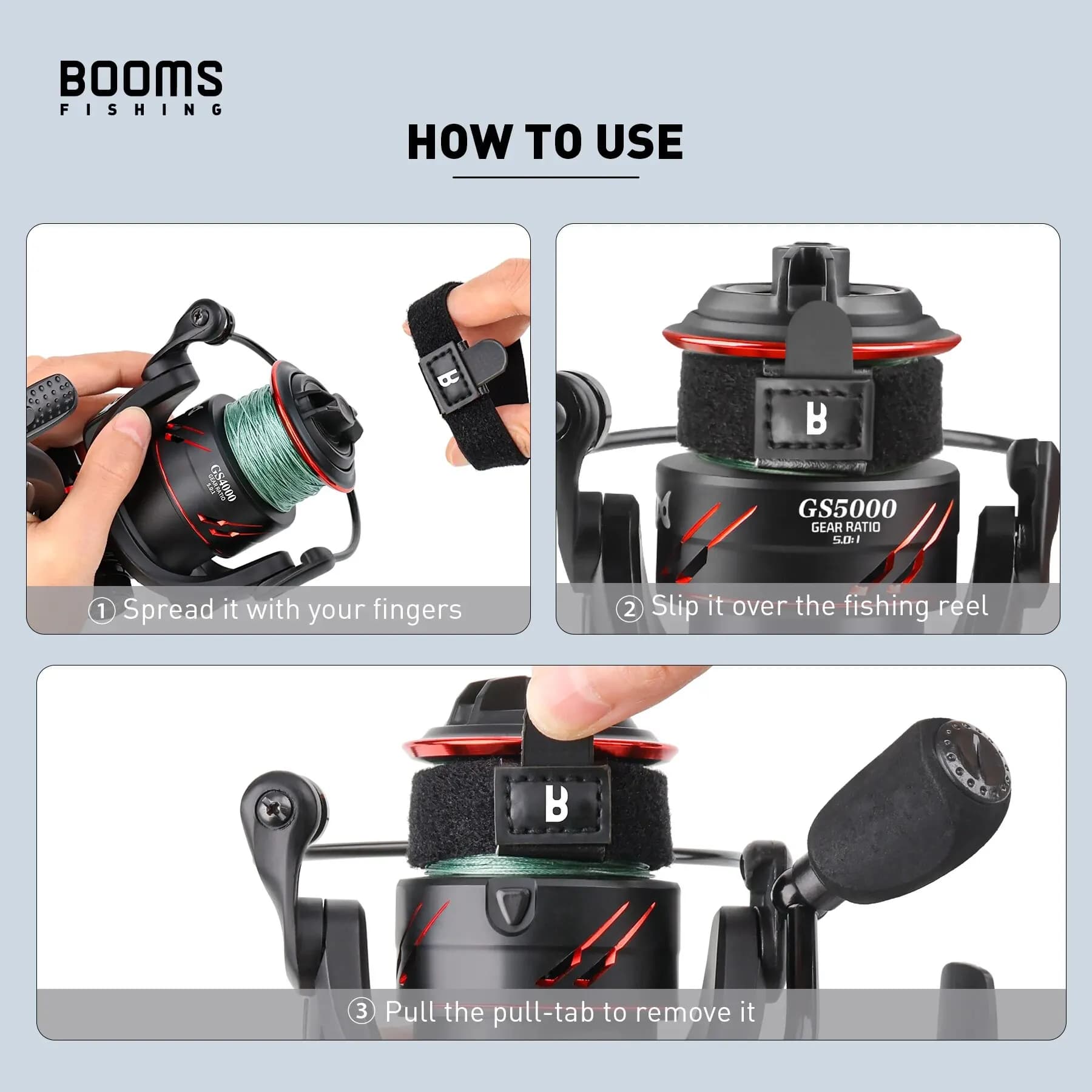 Protection moulinet pêche 4 pièces polyester - étui préservation bobine spinning reel couverture qualité