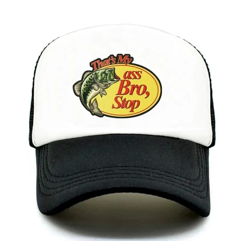 Casquette snapback pêche humour - That's my ass bro trucker hat pêche chasse streetwear