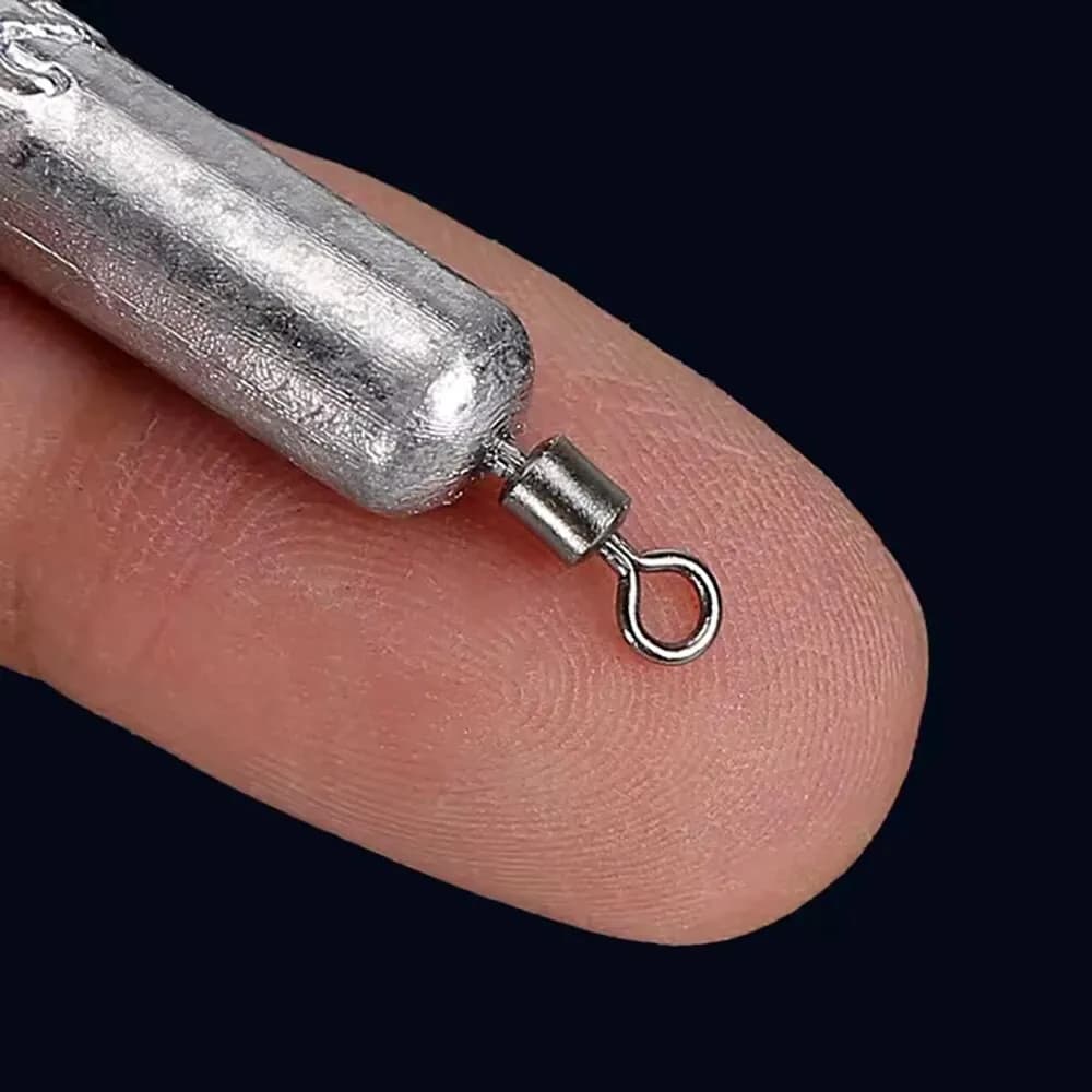 Moule à plombs pêche 15 pièces 3.5g-20g tube bullet métal kit accessoires mer