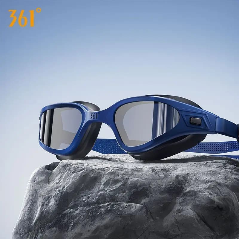 Lunettes de natation 361 waterproof anti-buée HD pour hommes adultes cadre moyen professionnel