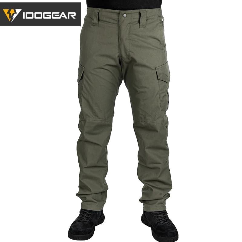 Pantalon de combat léger IDOGEAR GL tactique - Pêche, airsoft, chasse, sports outdoor slim fit