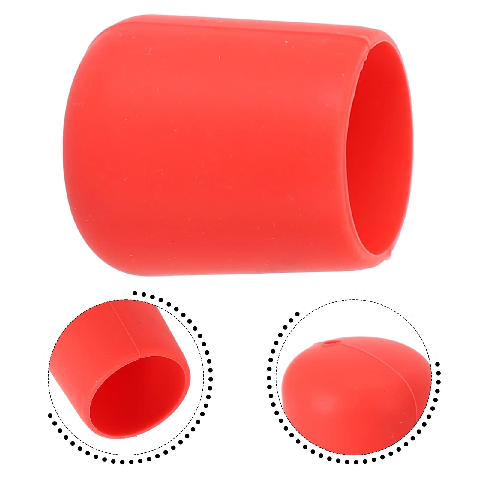 Protection en silicone pour canne à pêche - Bouchon de sécurité et protège-bas de canne anti-chocs